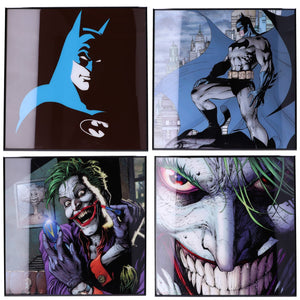 DC Comics Batman Crystal Clear tableau mural