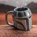 The Mandalorian 3D-Becher Din Djarins Helm