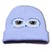 Bonnet Harry Potter avec le regard d'Hedwige