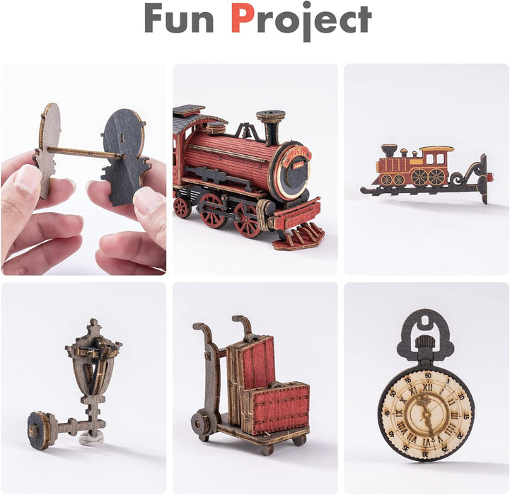 Book Nook Wood Kit – Time Travel 