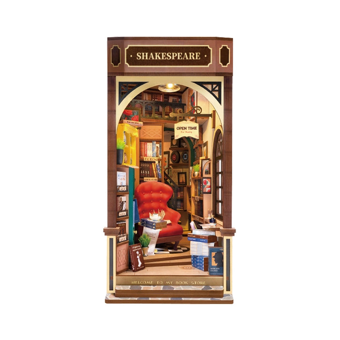Book Nook Wood Kit – Bookstore 