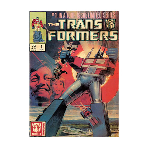 Impresión artística de edición limitada de Transformers para el 40 aniversario
