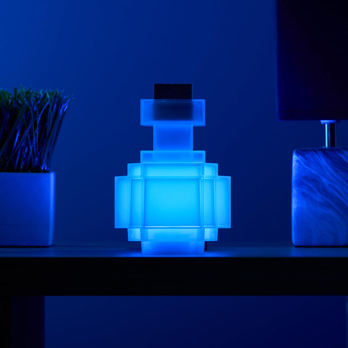 Minecraft Botella de poción Lámpara que cambia de color