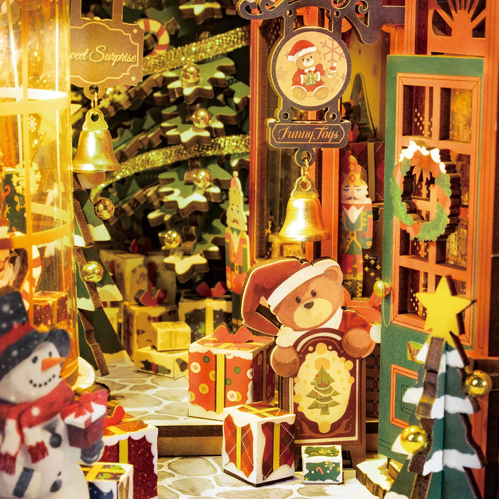 Book Nook Wood Kit – Christmas Street 