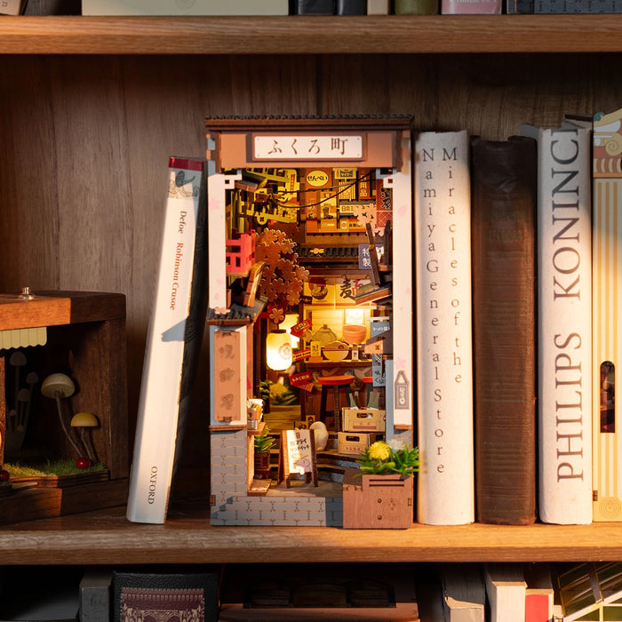Book Nook Wooden Kit – Sakura Wine Alley 