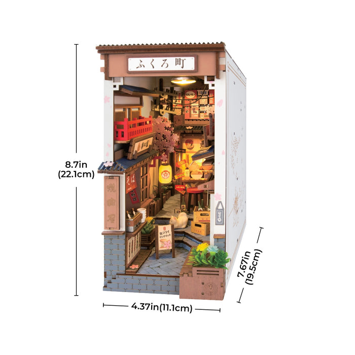 Book Nook Wooden Kit – Sakura Wine Alley 