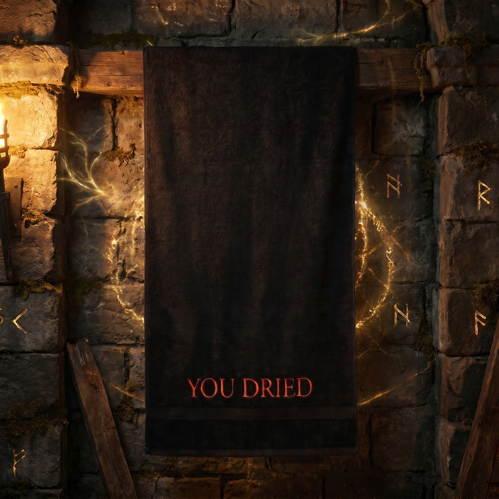 Handdoek "YOU DRIED"