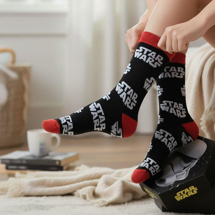 Star Wars Socken Geschenkbox mit drei Paar