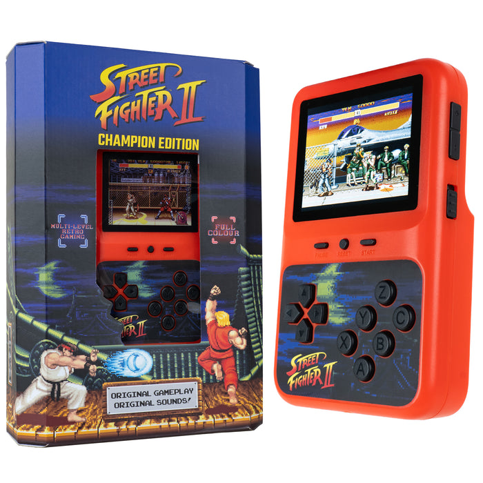 Street Fighter II Handheld - Officieel gelicentieerde Retro Handheldconsole