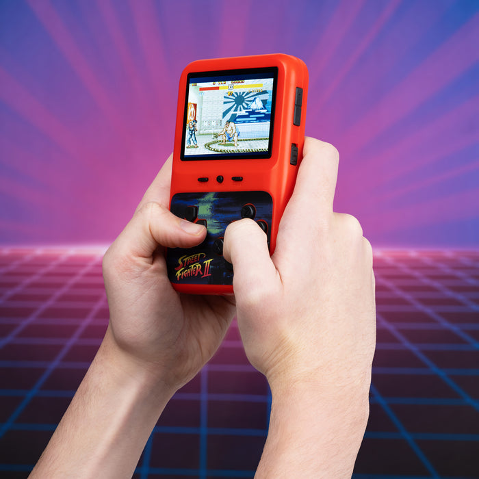 Street Fighter II Handheld - Officieel gelicentieerde Retro Handheldconsole