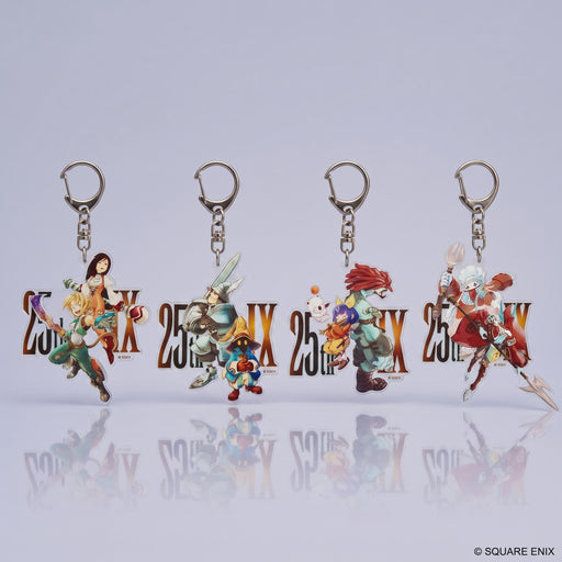 Final Fantasy IX acryl sleutelhanger 25-jarig jubileum: alle varianten