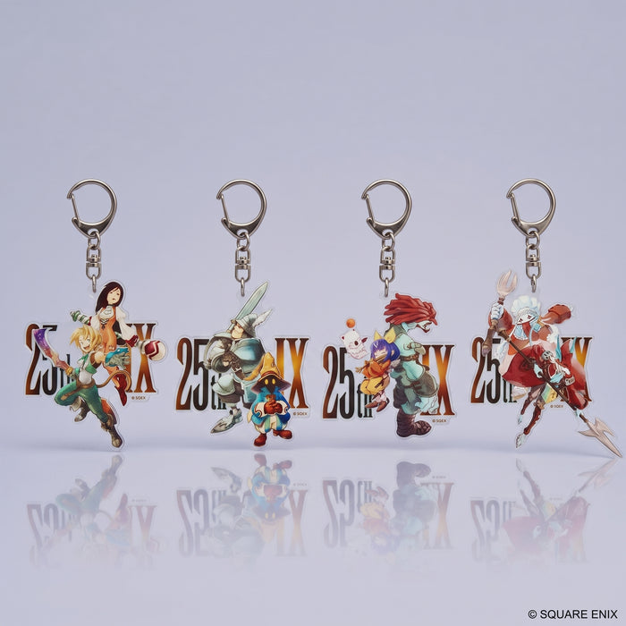 Portachiavi in acrilico Final Fantasy IX 25° anniversario: tutte le varianti