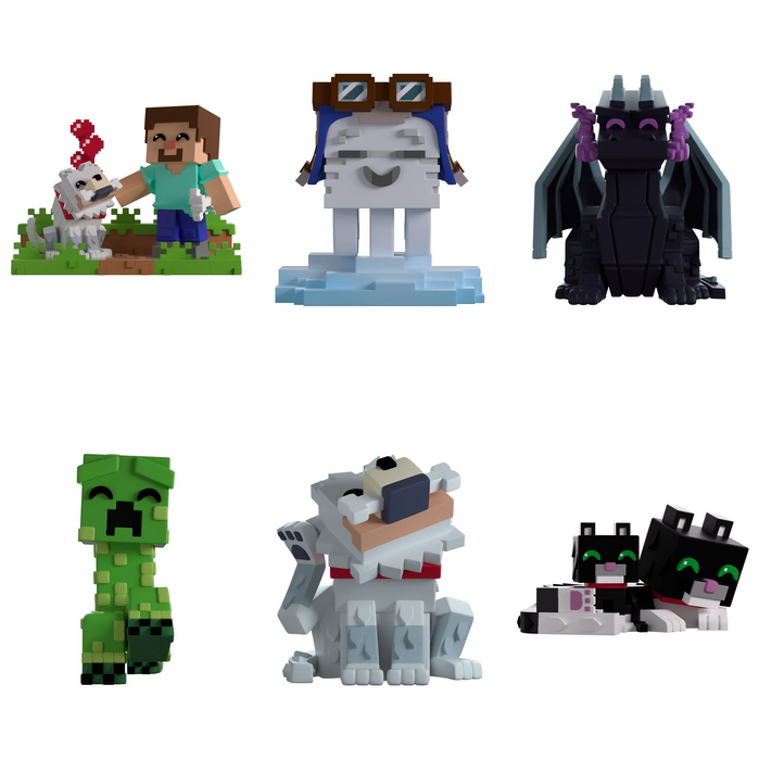 Figurine de collection en vinyle Minecraft : toutes les variantes
