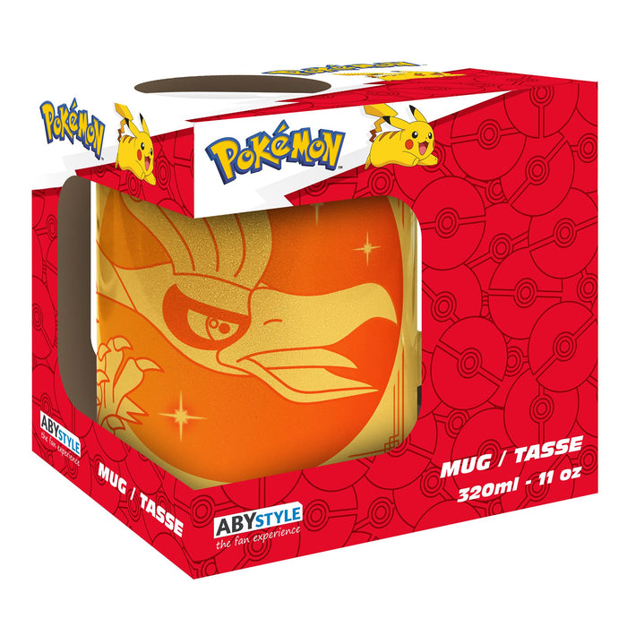 Pokémon Tasse Ho-Oh mit Goldeffekt