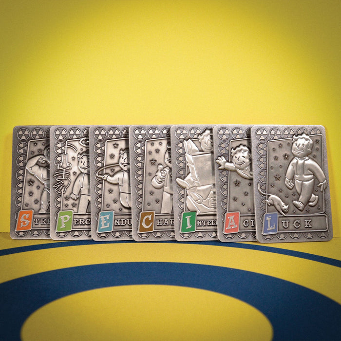 Fallout Limited Edition S.P.E.C.I.A.L. Perk Metallbarren + Sammelalbum