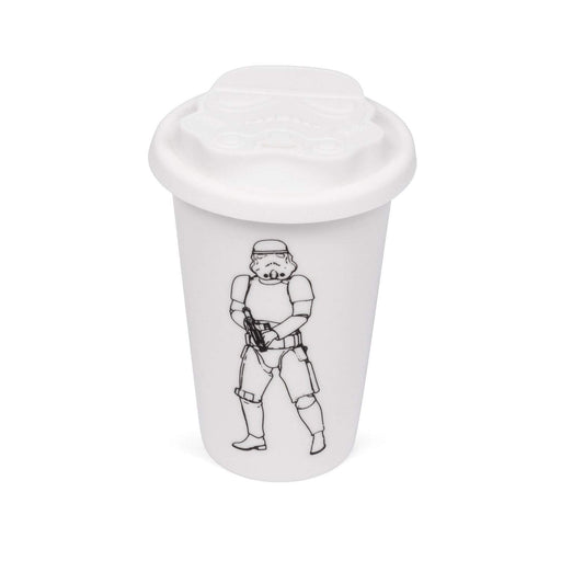 Original Stormtrooper Thermobecher Weiß mit Helmdeckel
