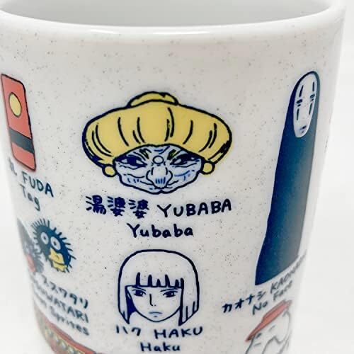 Le Voyage de Chihiro Tasse à Thé Japonaise Personnages