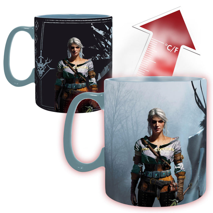 The Witcher Tasse mit Thermoeffekt Geralt von Riva