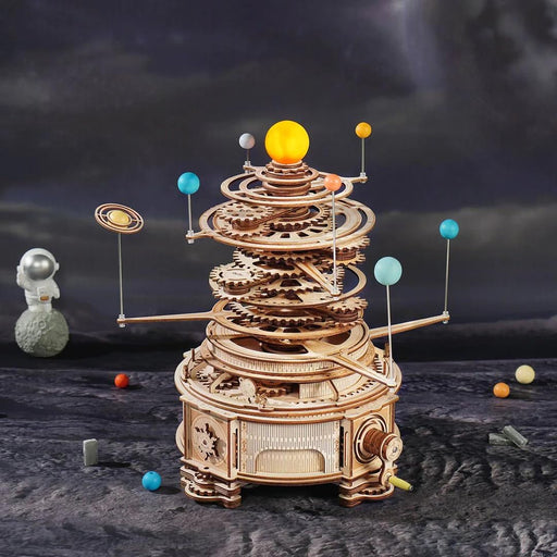 ROKR Holzbausatz Mechanisches Planetarium