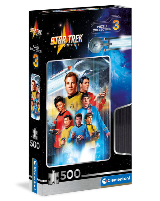 Star Trek Puzzle mit der Crew der Enterprise