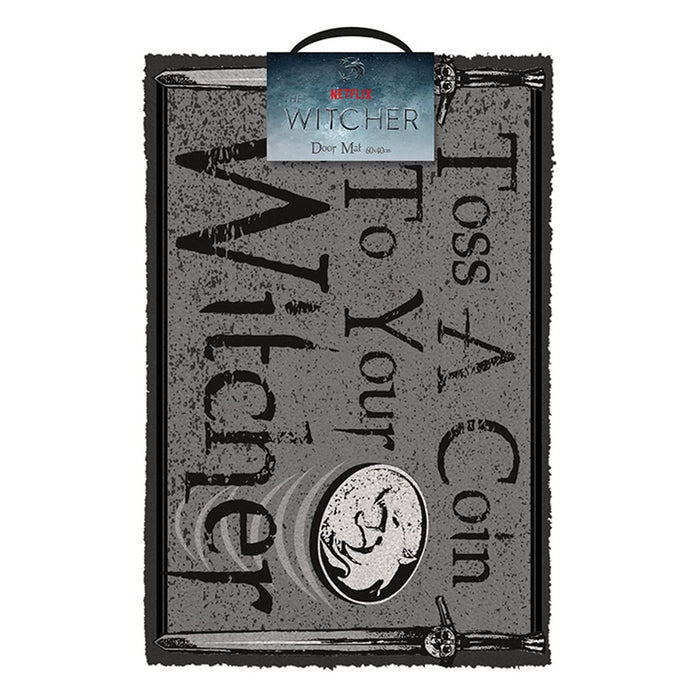 The Witcher Fußmatte Toss a Coin to Your Witcher