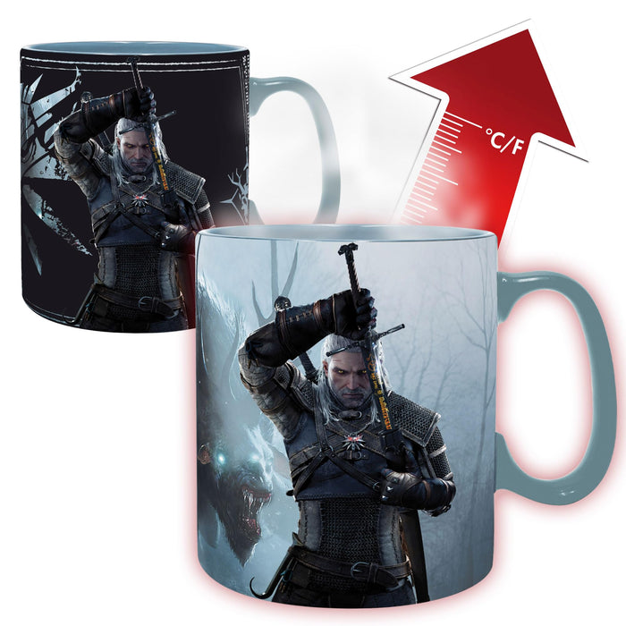 The Witcher Tasse mit Thermoeffekt Geralt von Riva
