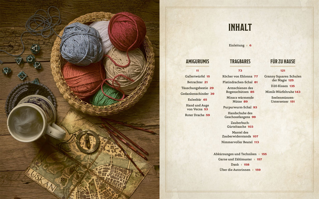 The Official Dungeons & Dragons Crochet Book: Monsters, Magic and Stitches