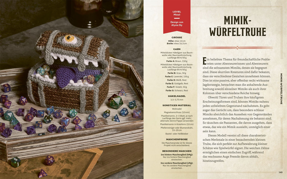 The Official Dungeons & Dragons Crochet Book: Monsters, Magic and Stitches