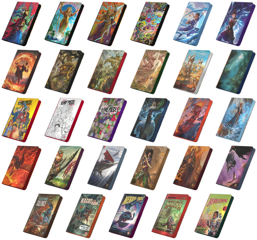 Album per carte Ultimate Guard Zipfolio 360 con artwork dei set: tutte le varianti