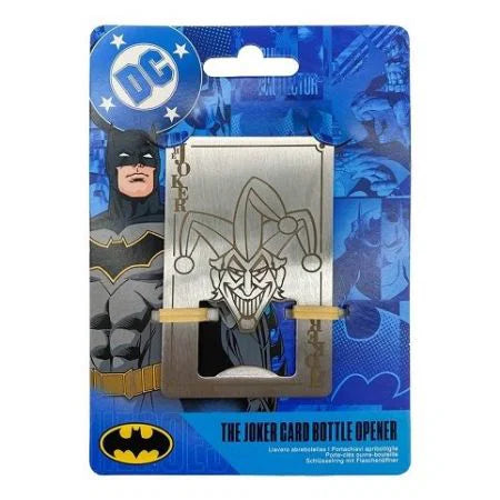 Apribottiglie carta da gioco Joker DC Comics