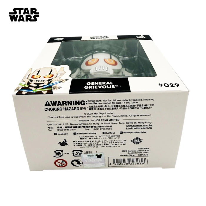 Figurine à tête branlante Star Wars Cosbi Général Grievous