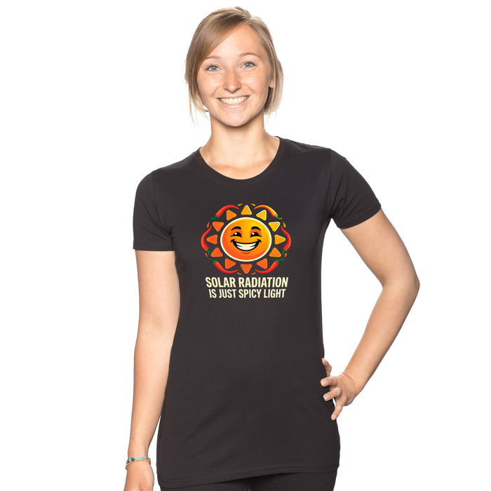 Solar Radiation Is Just Spicy Light - Girlie Vrouw Lara