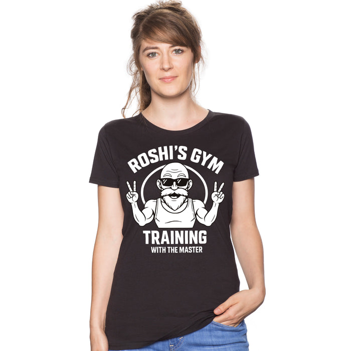 Training with the Master  - Camiseta Girlie Mujer Yasmin