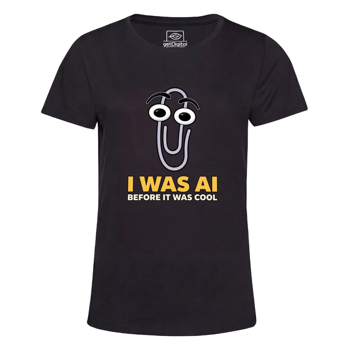 I Was AI Before It Was Cool - Main view Girlie Black