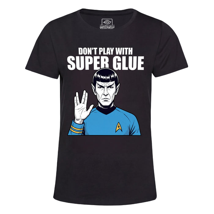 Don't Play With Super Glue - Vista principale Girlie Nero