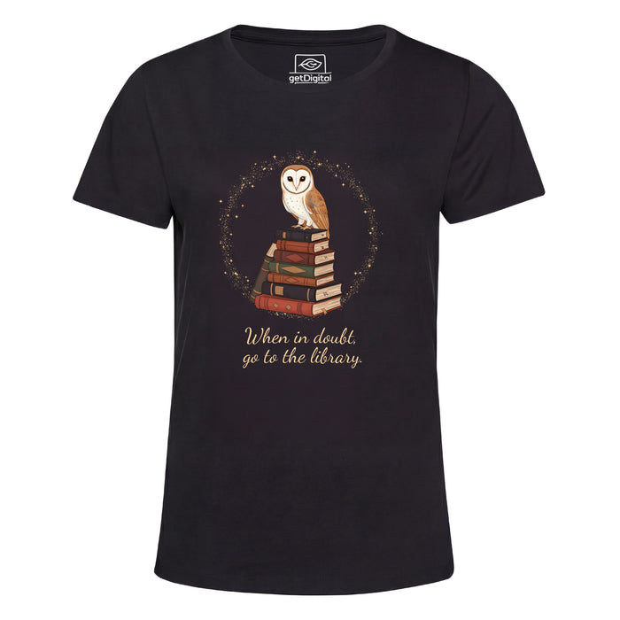 When in doubt, go to the library - Vue principale Girlie Noir