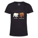 Cartesian Bear - Vista principal Girlie Negro