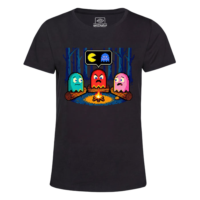 8-Bit Campfire - Main view Girlie Black