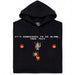 Take this Hobbit - Vista frontale Hoodie Nero