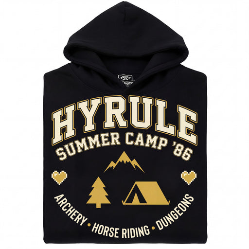 Hyrule Summer Camp - Vue de face Sweat Noir