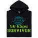 56kbps Survivor - Vue principale Sweatshirt Noir
