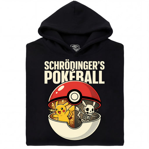 Schrödinger's Ball - Vue principale Sweat Noir