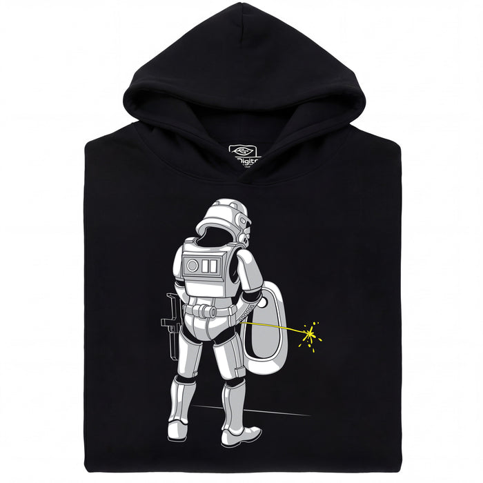 Trooper Aim - Vista principal Sudadera Negro