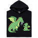 Dragon Parenting - Main view Hoodie Black