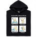 Scientific Meowthod - Vue principale Sweatshirt Noir