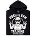 Training with the Master  - Vista principal Sudadera con capucha Negra