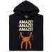 Amaze Amaze Amaze - Vue principale Hoodie Noir