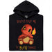 Voices Told Me To Burn Things - Hoofdweergave Hoodie Zwart