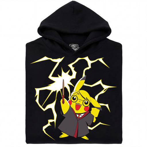 Pocket Wizard - Vue principale Hoodie Noir