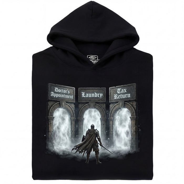 Adult Souls - Main View Hoodie Black